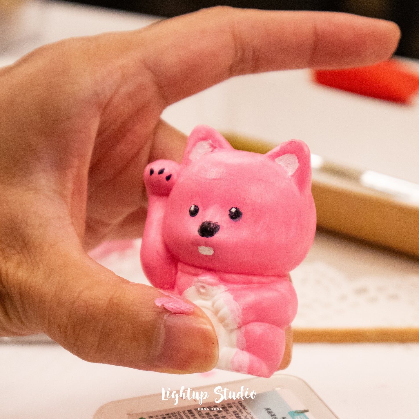 彩繪招財貓擴香石 工作坊