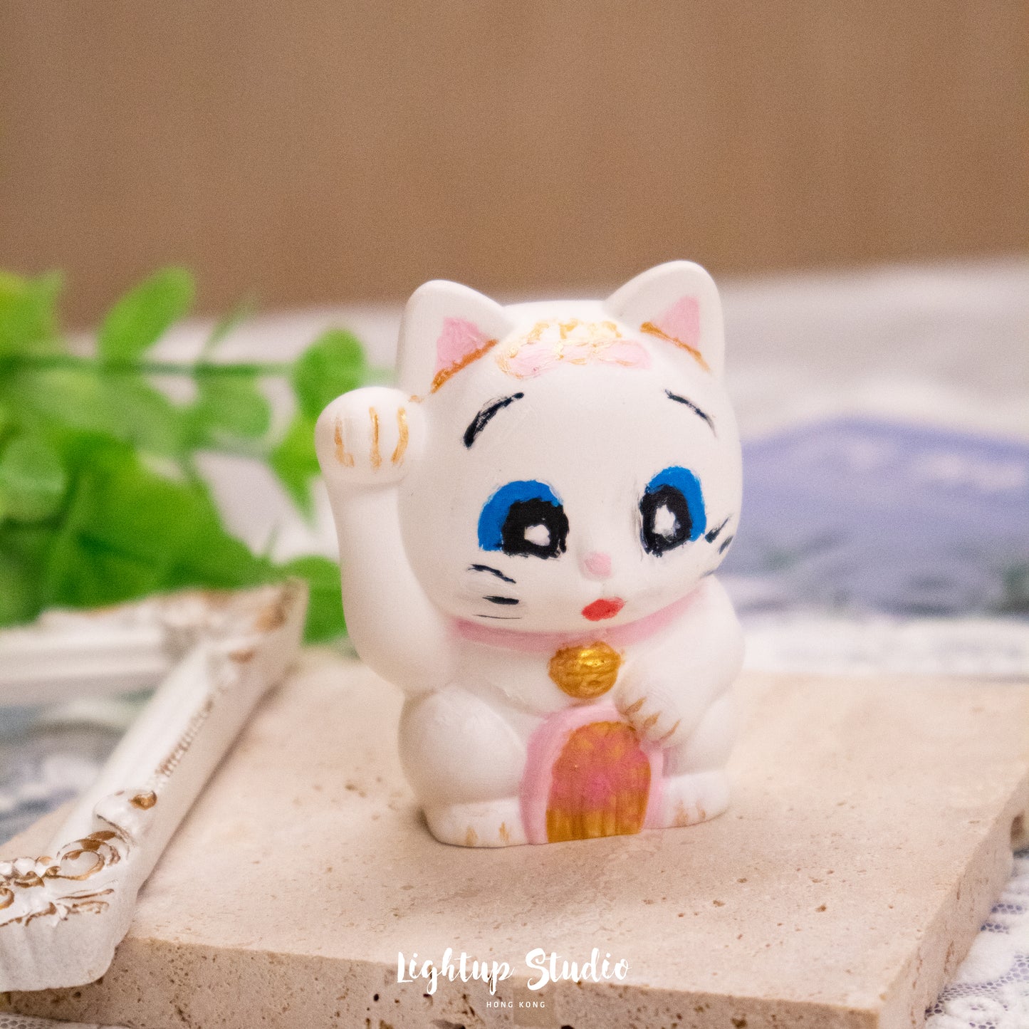 彩繪招財貓擴香石 工作坊
