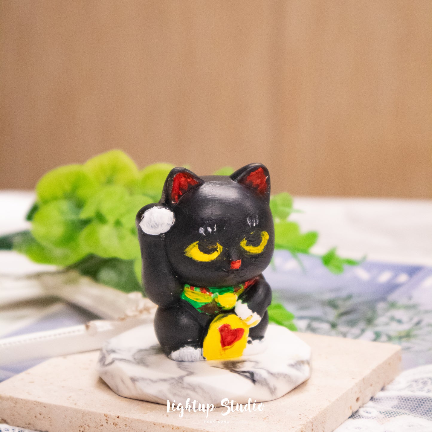 彩繪招財貓擴香石 工作坊