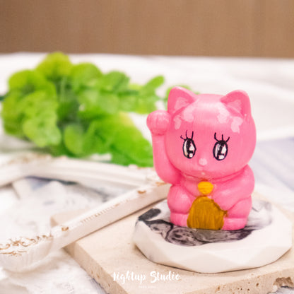 彩繪招財貓擴香石 工作坊