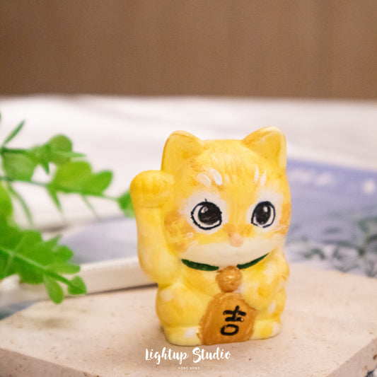 彩繪招財貓擴香石 工作坊